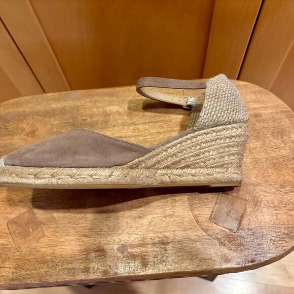 Toni Pons "Caldes" Jute Wedge Espadrilles with Buckle - taupe - Size 9 (EU40) - Picture 3 of 12